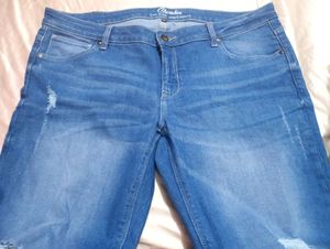 Denim Blue Slim Fit Jeans (Women)