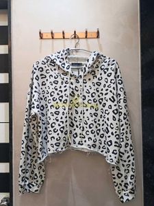 loose Crop top hoodie / sweatshirt