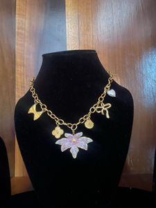 Charm Necklace with Pendants