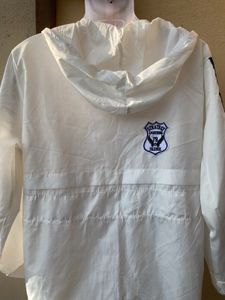 Xiaomantou White Hooded Jacket