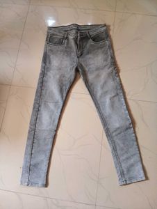 Gray Denim Jeans