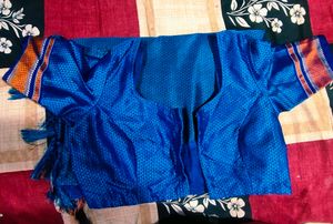 Khan Saree Blue Colour
