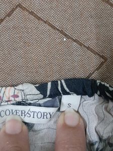 Coverstory Brand Strap Sequined Top