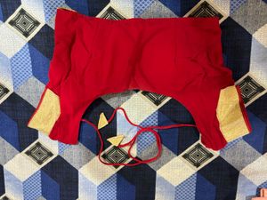 Red Sari Blouse