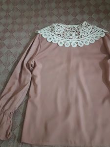 Pink korean style top 💖