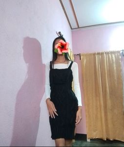 Woolen Bodycon Dress