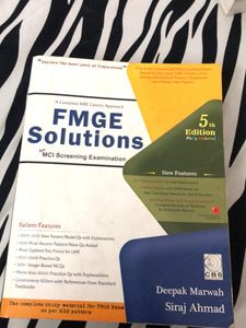 FMGE  SOLUTION - 5 th edition