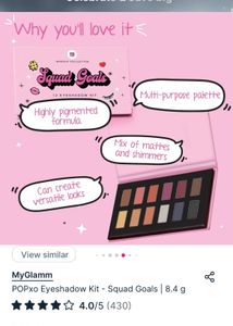 Pop Xo Squad Goals Eyeshadow Palette