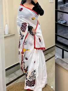 Elegant Floral Saree