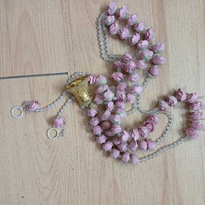 Used Decorative Floral Rose Garland/ Toran