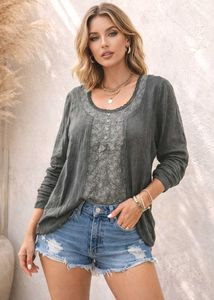 🎀Vintage Style Long Sleeve Top B