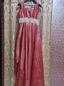 Elegant Pink Maxi Dress