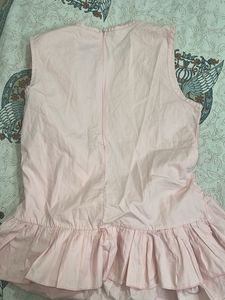 Pink Ruffle Top