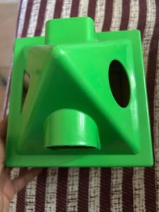 Wooden Ikea  Shape Sorter House