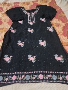 BLACK SEQUINS SUIT (Original Price 2600rs
