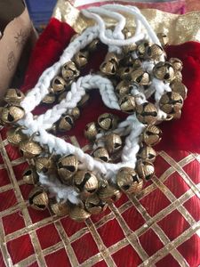 Kathak Ghunghroo Pair 50 bells Each, Cotton String