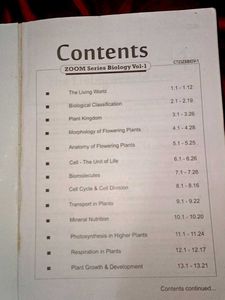 Zoom Biology NEET/CET Vol 1