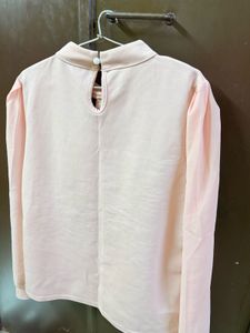 Peach Shirt Top