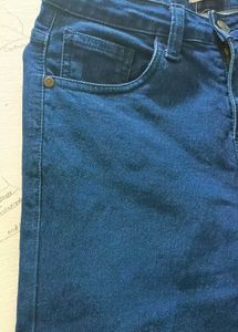 Dark Blue high waist Wide Leg Jeans