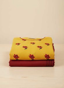 Elegant Yellow Kurta Set