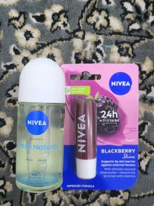 Nivea Deodorant & Lip Balm