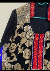 Pakaitani Style Embroidered Kurti
