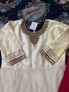 Elegant Off-White Dress