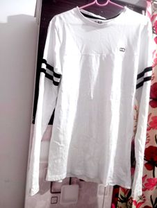 New Brand Men's White Tshirt
