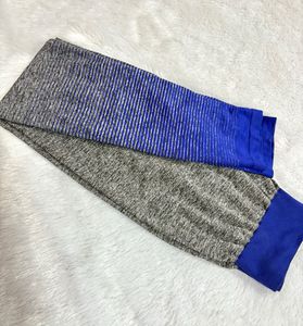 Blue & Grey Athletic Leggings