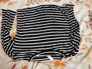 Striped Long Sleeve Top