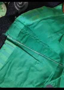 Sea Green Stitched Blouse