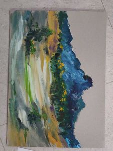Poster Colour On Paper