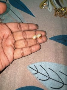 Pearl Stud Earrings
