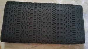 Black Icona Purse Cutwork.