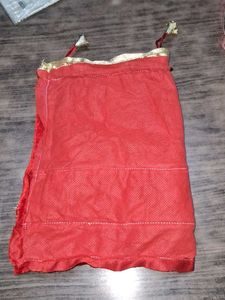 Red Velvet Pouch