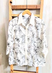 Organza Designer Shirt Size-42