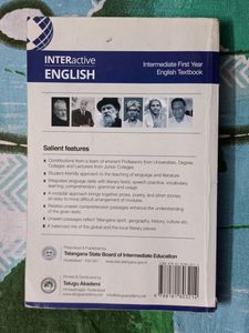 English Textbook For Inter First Year