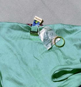 tie and dye multicolour bikini bottom