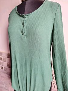 🎁Buy 1, Get 1 Free🎁XL/ 2XL Green Bodysuit Top