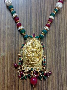Beads Chain With Jhumka Matis