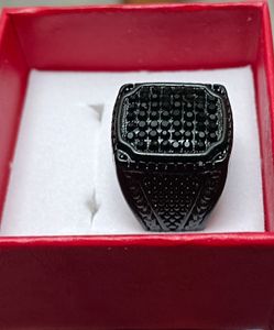 Mens Stylish Black Ring