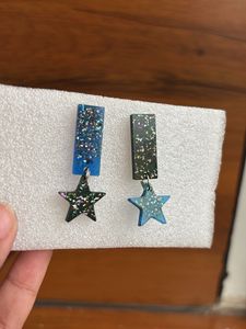 Star Drop Earrings