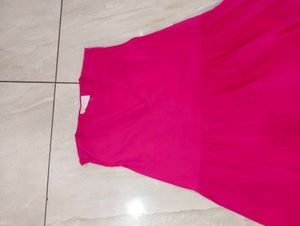 Pink Tiered Maxi Dress