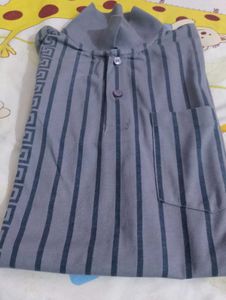 Men&#39;s Striped Polo Shirt