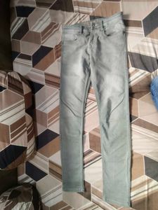 Stylish Grey Denim Jeans