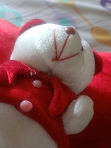 Heart Teddy Hanging