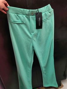 Mint Green Bootcut Trouser