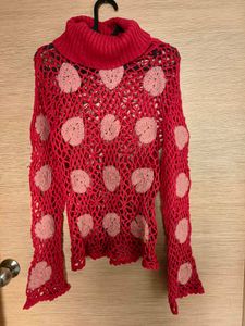 2 in 1 Knitted Turtleneck Sweater 💗