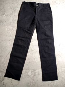 Classic Black Chinos Pant For Men's