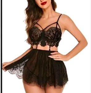 🆕Women’s Babydoll Sexy Lingerie Set For Honeymoon